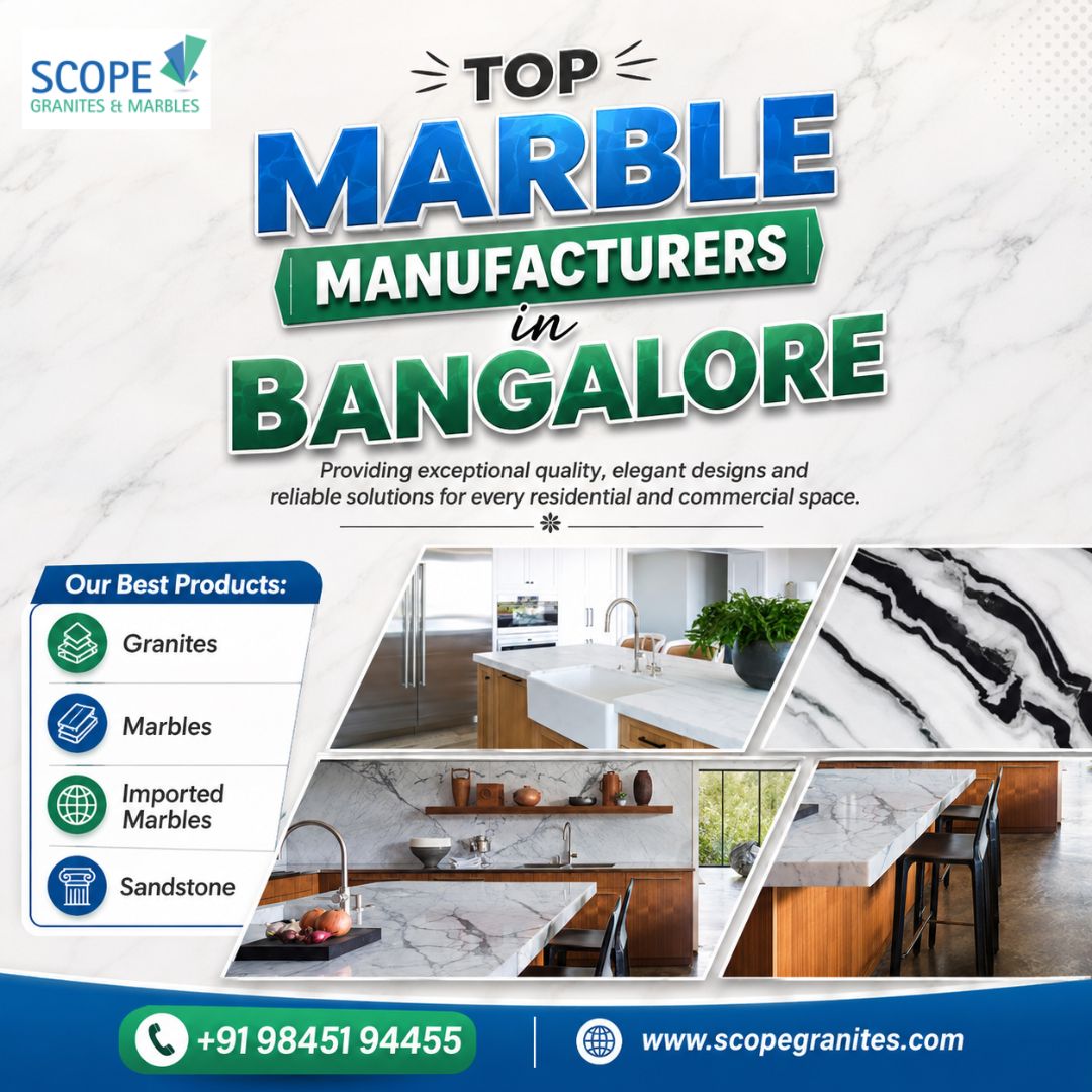  Top Marble Manufacturers in Bangalore