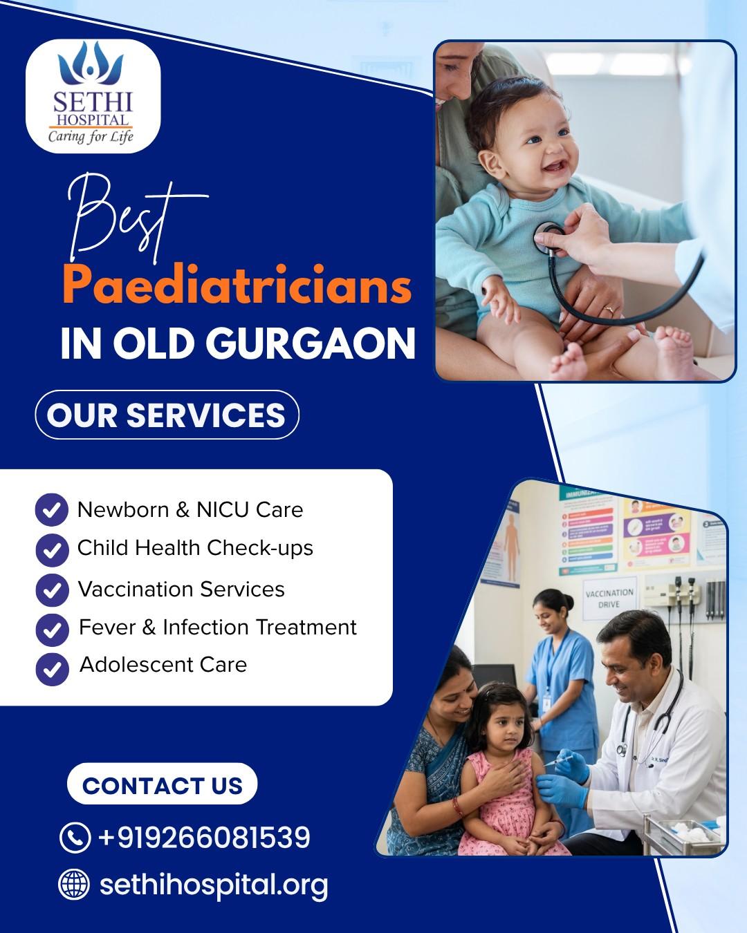  Best Paediatricians in Old Gurgaon