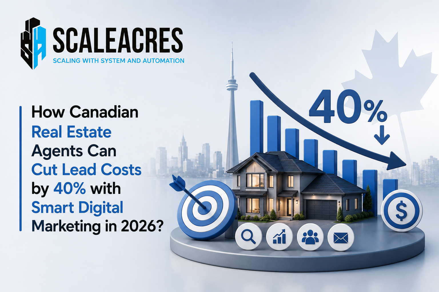  Canadian Real Estate Agents: Slash Lead Costs by Up to 40% with Proven Digital Marketing Strategies in 2026.
