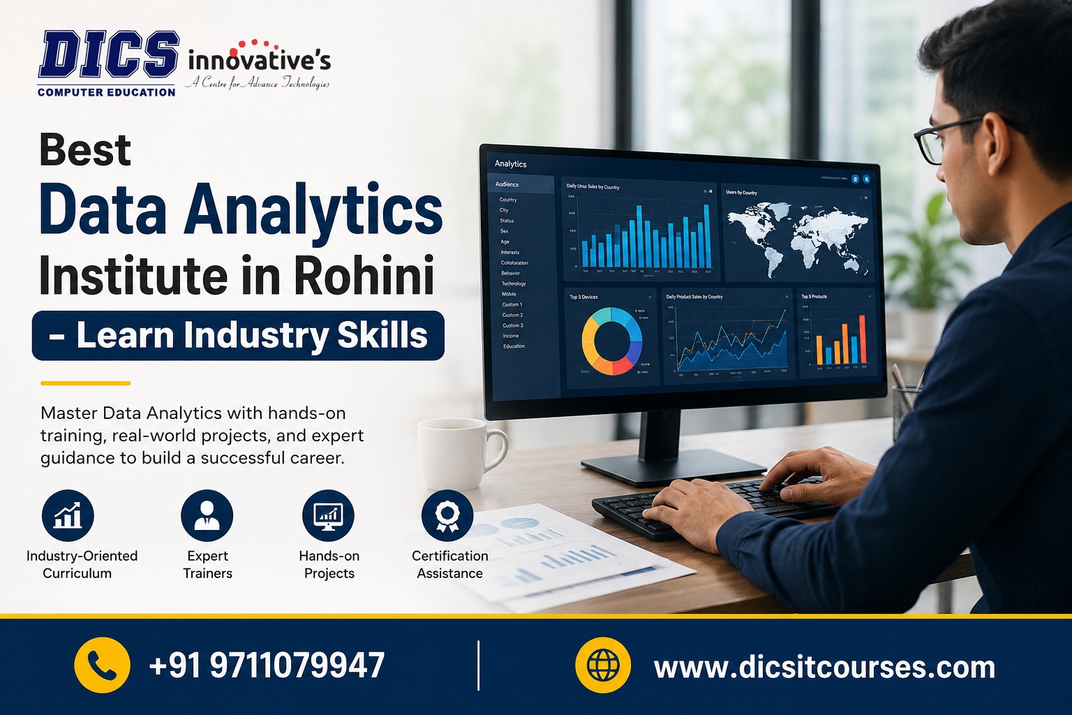  Kickstart Your Career with the Best Data Analytics Training in Rohini