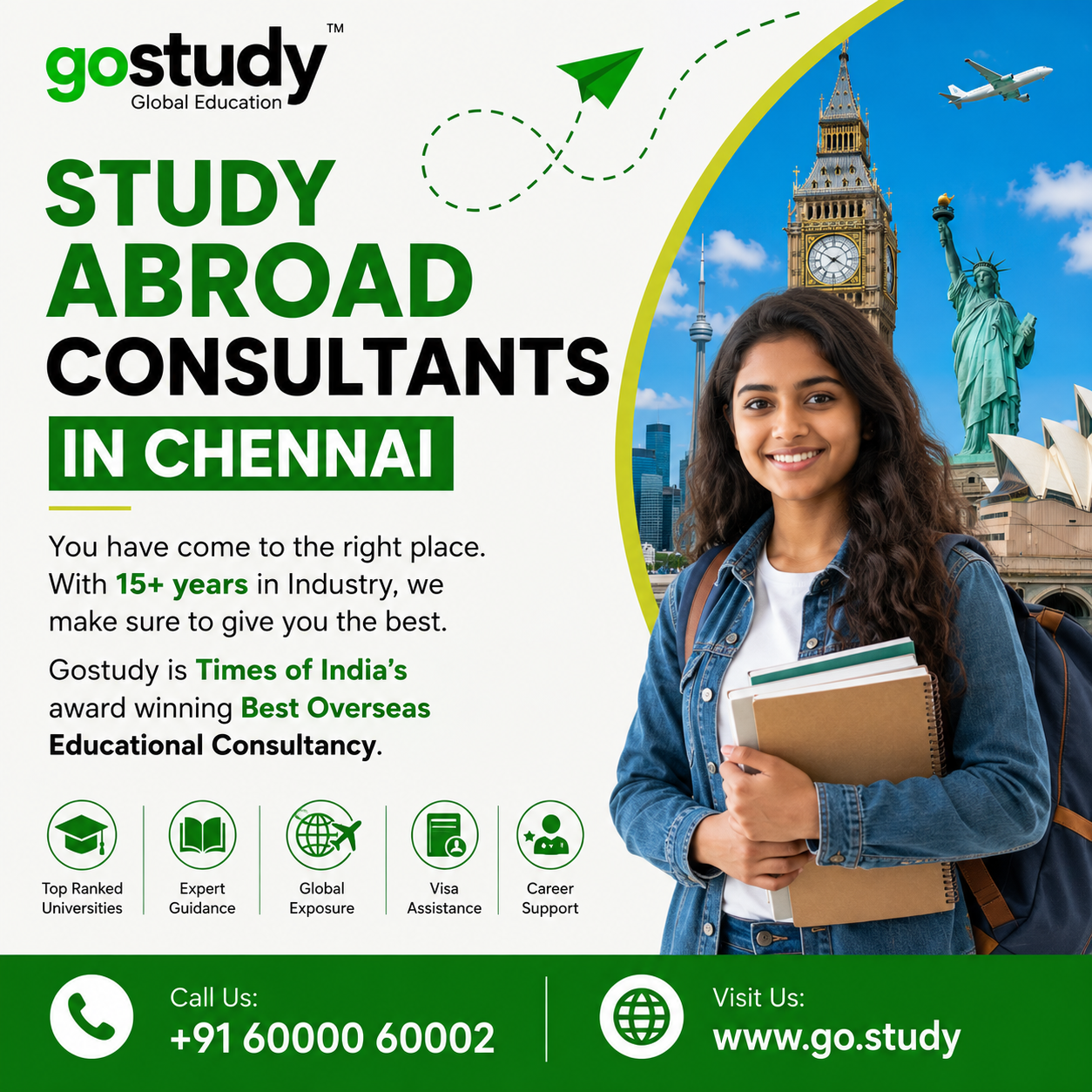  Study Abroad Consultants in Chennai | Go Study