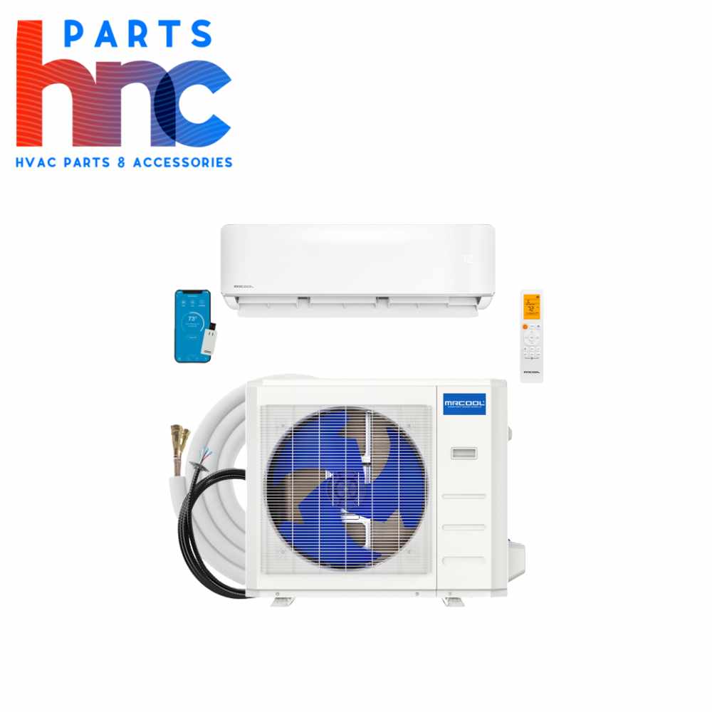  MRCOOL DIY-09-HP-WM-115D25-O Ductless Heat Pump Mini-Split System