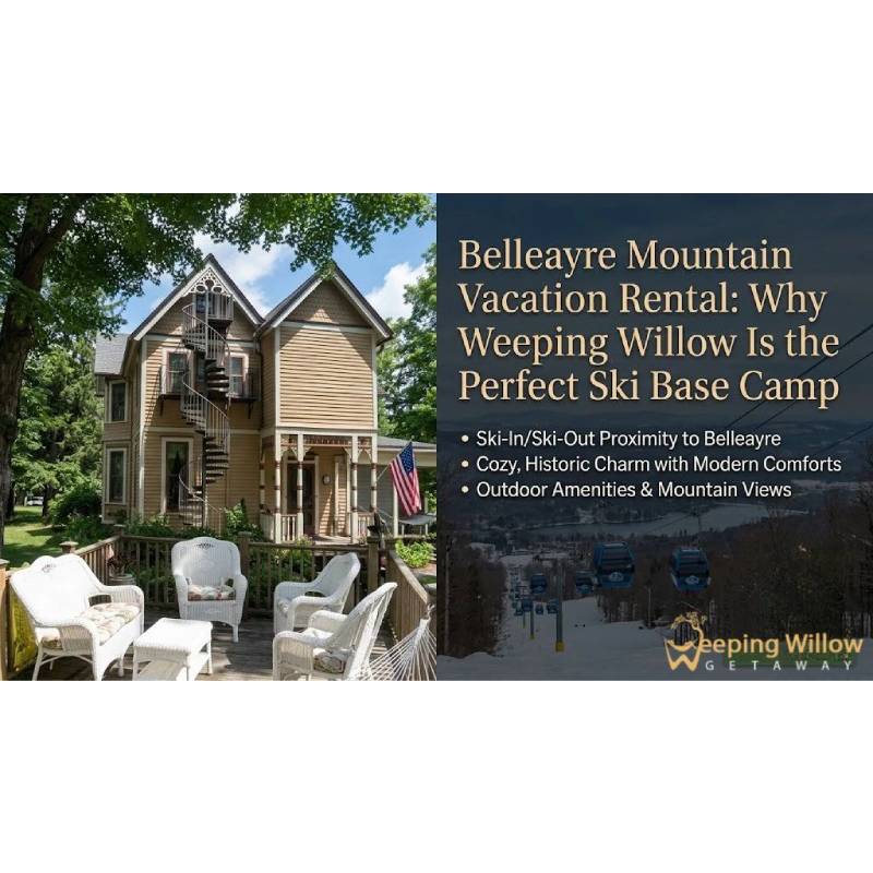  Belleayre Mountain Vacation Rental | Weeping Willow Ski Base Camp