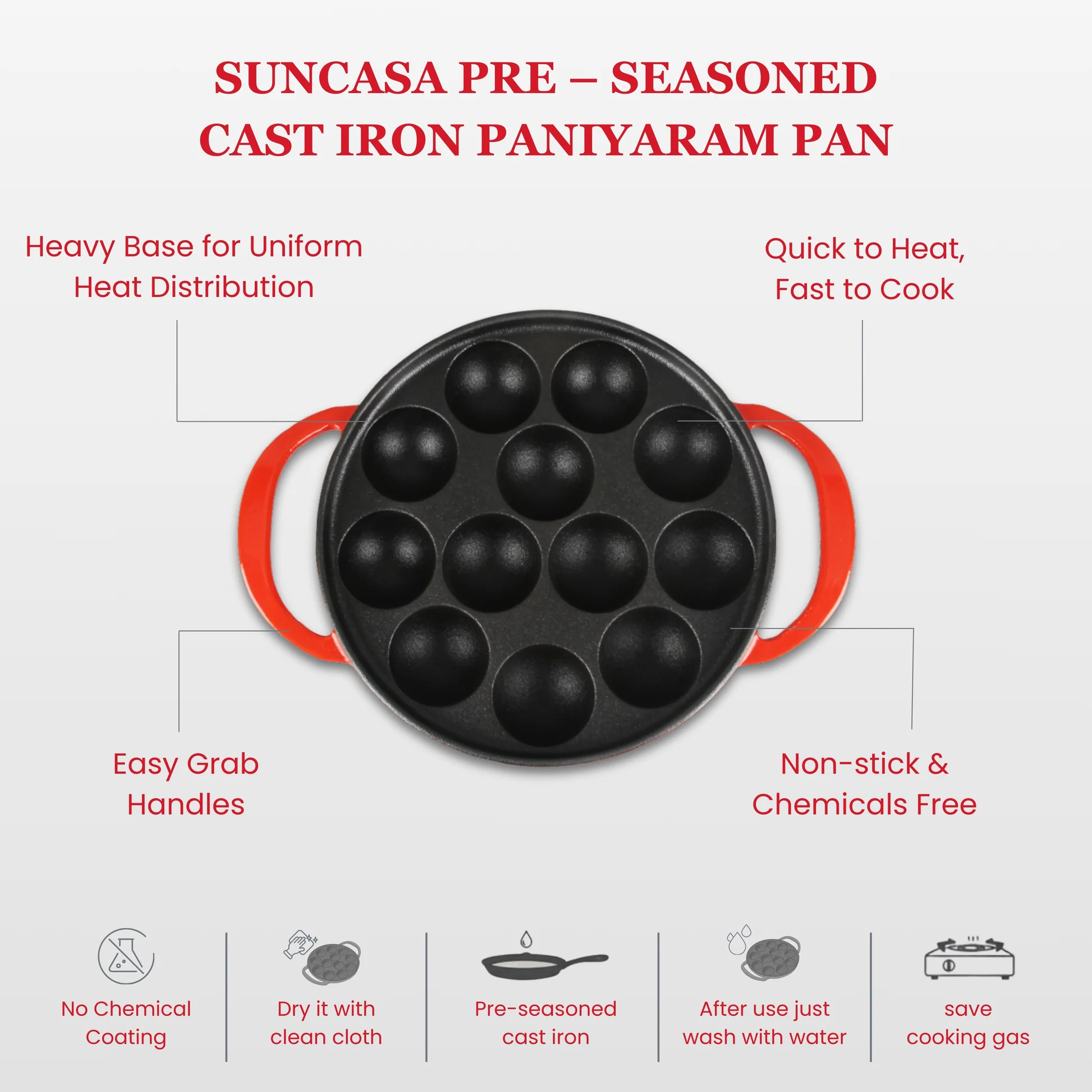  Make Soft Crispy Appams with a Cast Iron Paniyaram Pan
