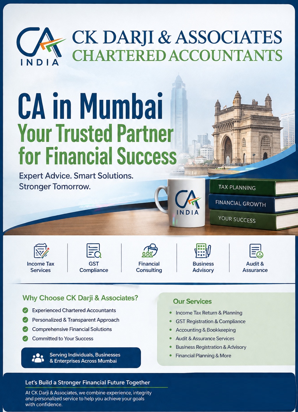  Trusted CA in Mumbai | Expert Tax, GST, Audit & Business Compliance Services