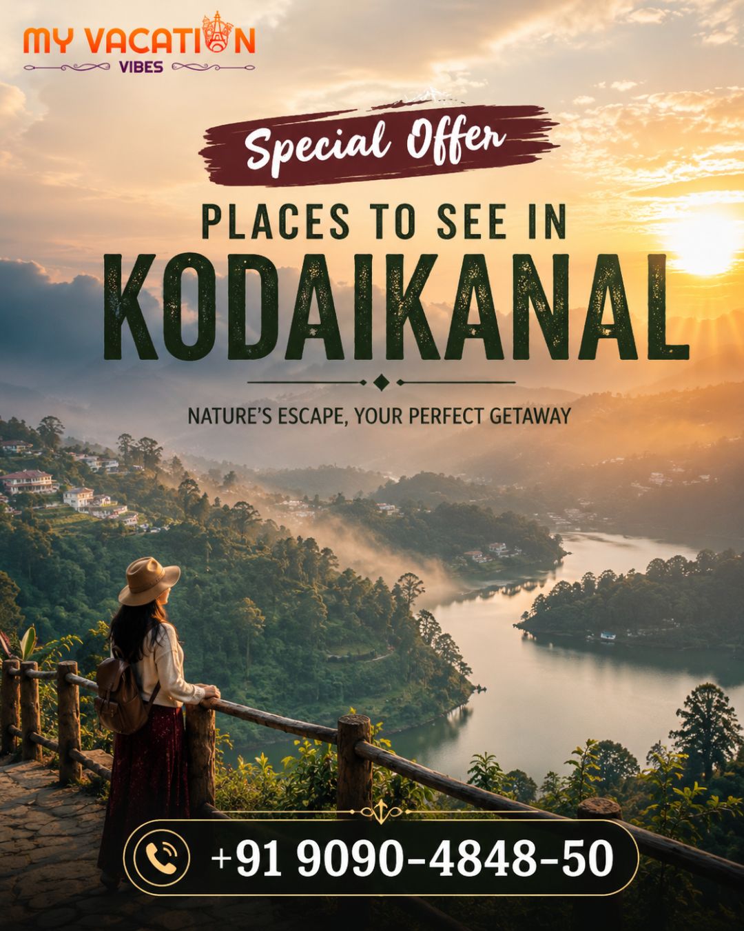  Special Offer Places to See in Kodaikanal +91 9090-4848-50