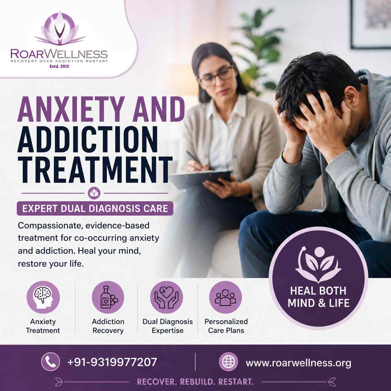  Anxiety and Addiction Treatment | Expert Dual Diagnosis Care