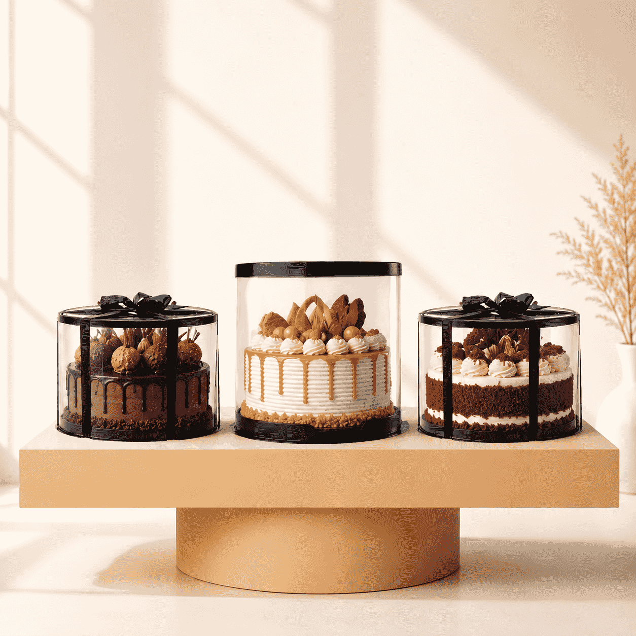  Clear Cake Boxes That Help Every Cake Stand Out at Weddings, Festivals, Birthdays & Corporate events