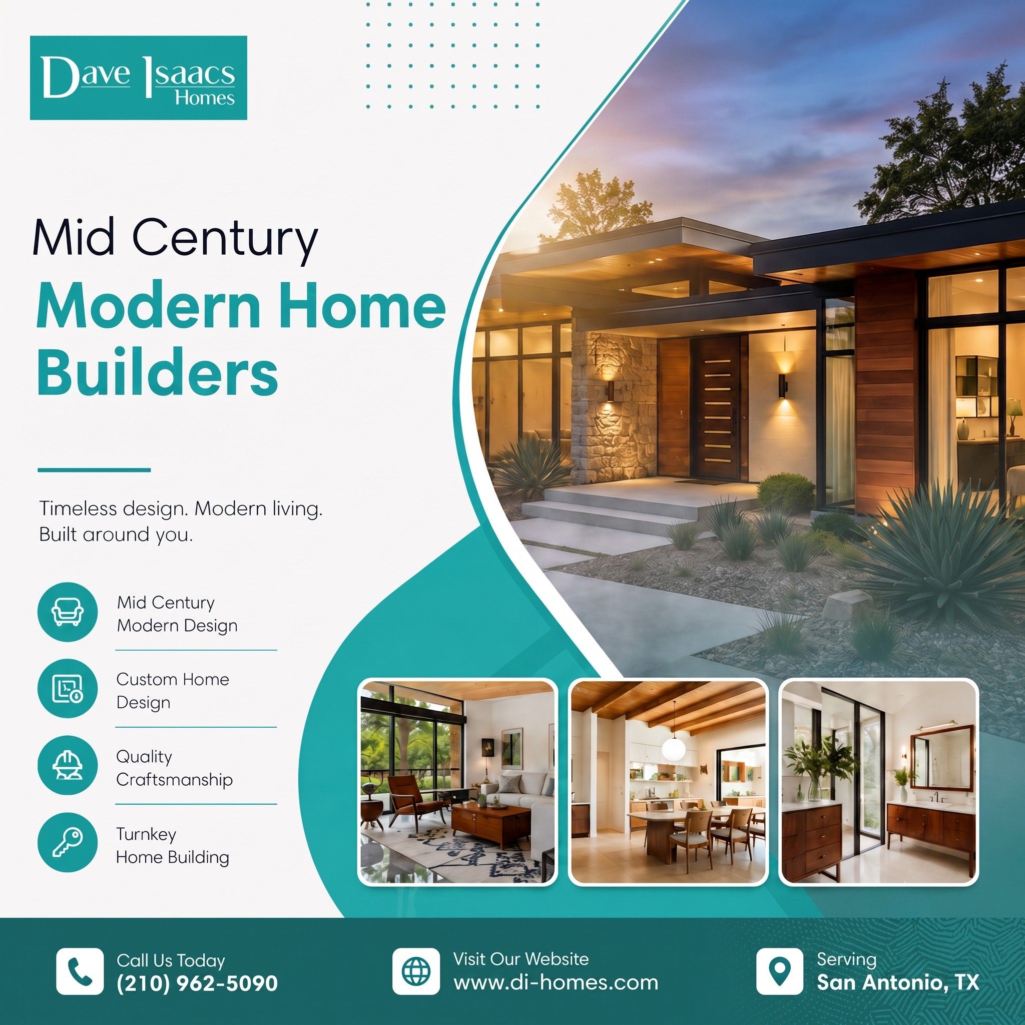 Mid Century Modern Home Builders in San Antonio