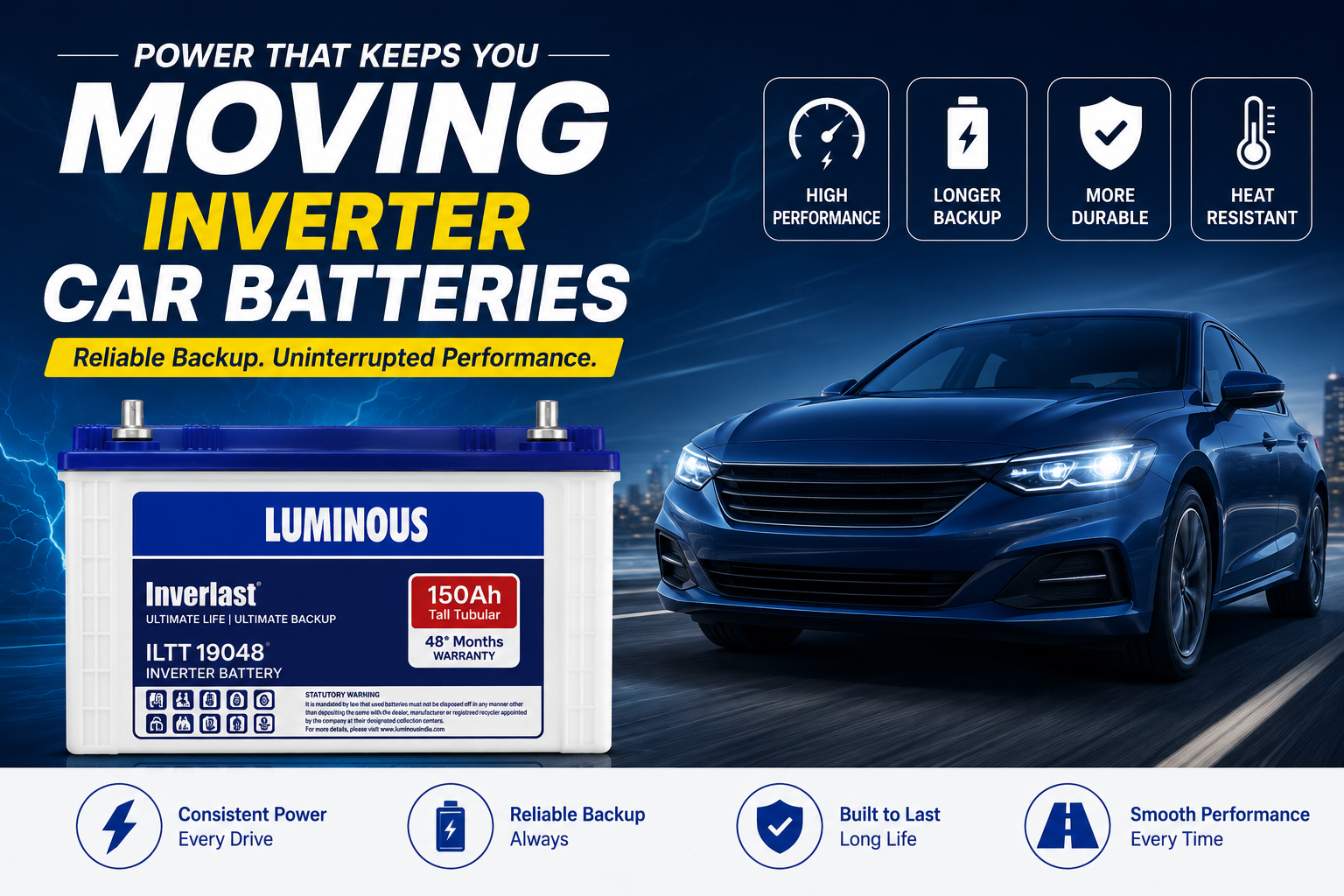  Buy Luminous Inverter Batteries in Palam | Jangra Batteries & Solar Systems LLP