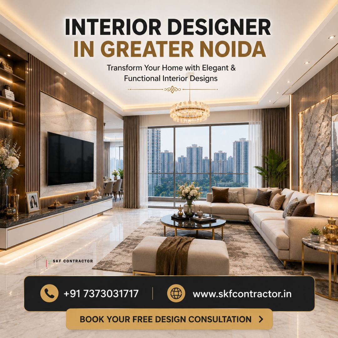  Top Interior Designer in Greater Noida – Affordable Interior Design Services