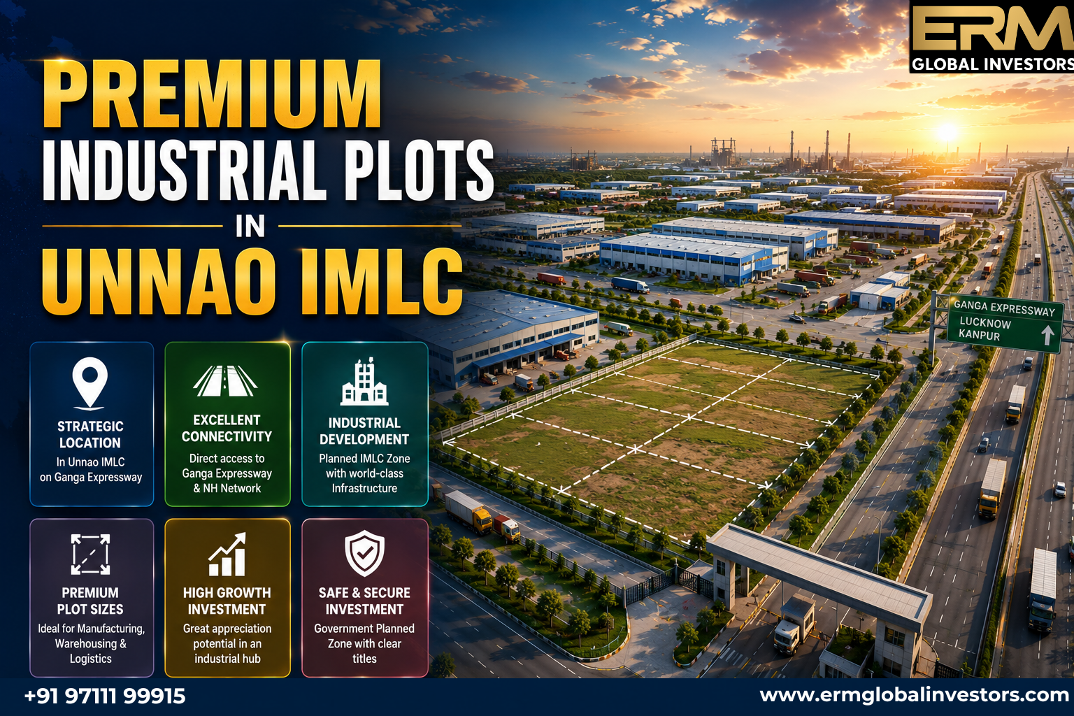  Premium Industrial Plots in Unnao IMLC