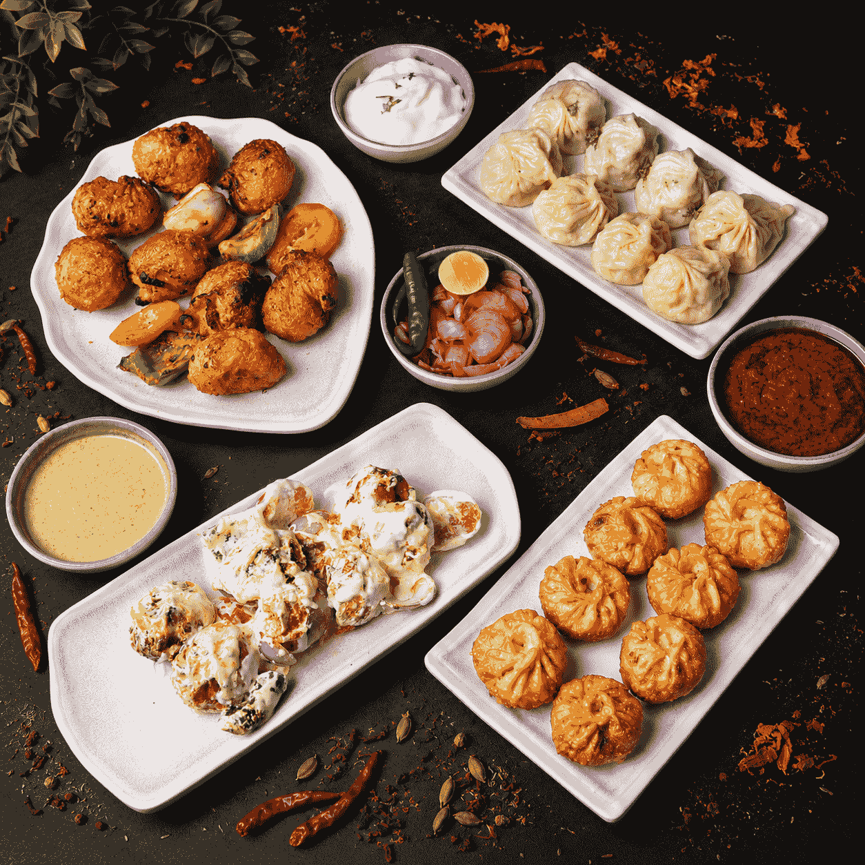  Best Street Food in Noida for Juicy Veg and Chicken Momos with Authentic Indian Flavors at Cook Du Kdu