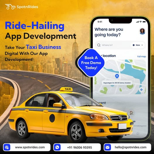  Build a Profitable Ride-Hailing Business with SpotnRides