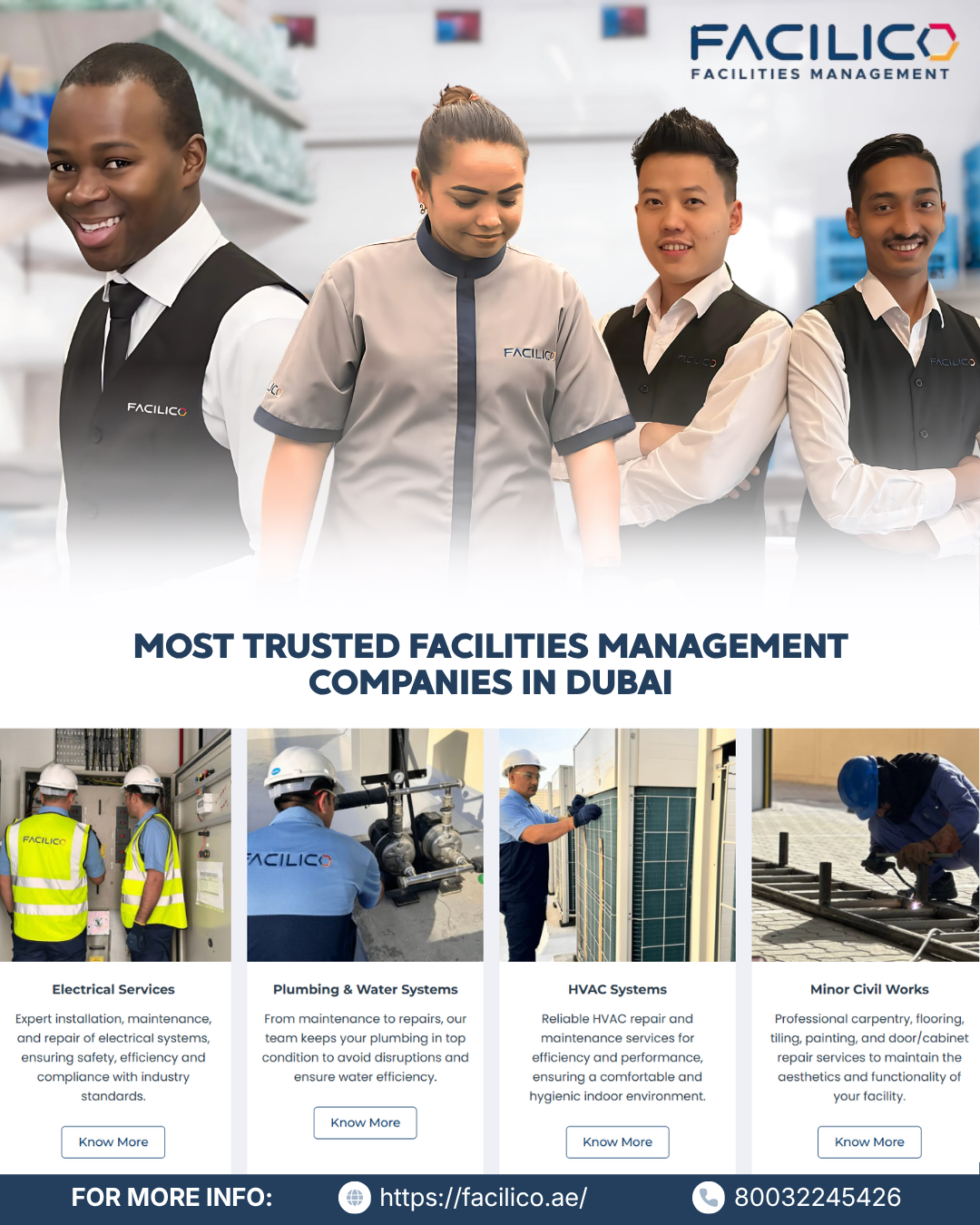  Best Facilities Management Companies in Dubai | Facilico