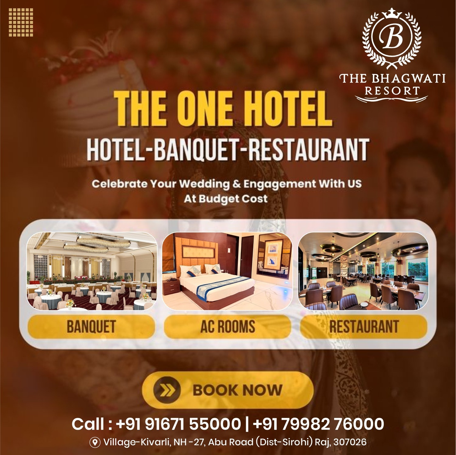  Experience Premium Stay at The Bhagwati Resort, Abu Road