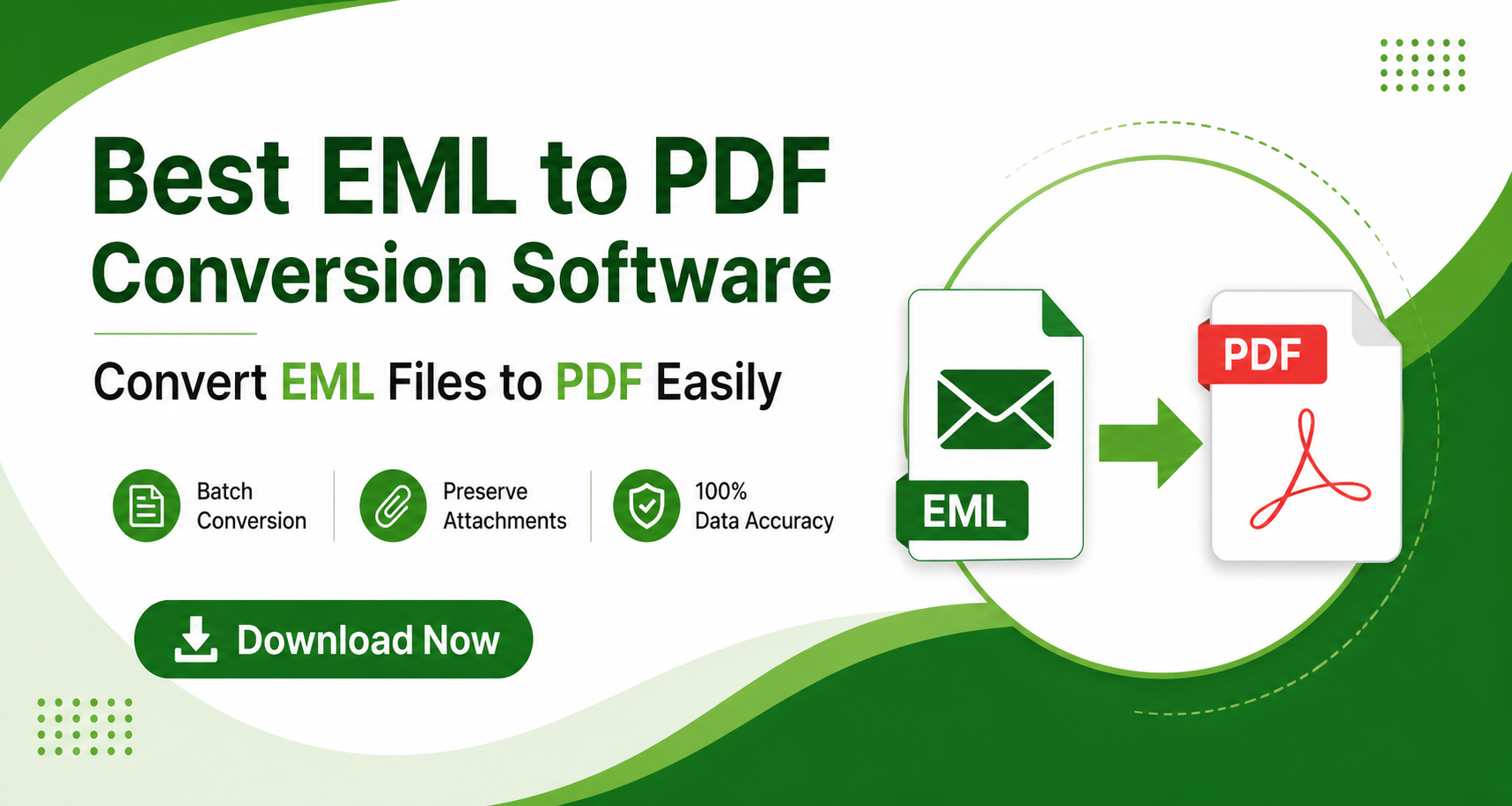  EML to PDF Converter Software | Secure & Fast EML to PDF Conversion