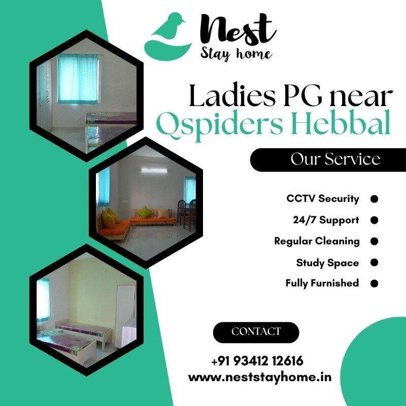  Ladies PG near Qspiders Hebbal - Girls PG near me in HBR Layout