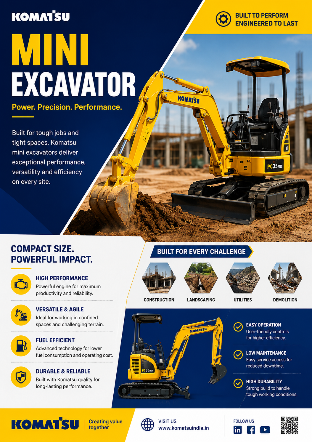  Buy Mini Excavator at Best Price
