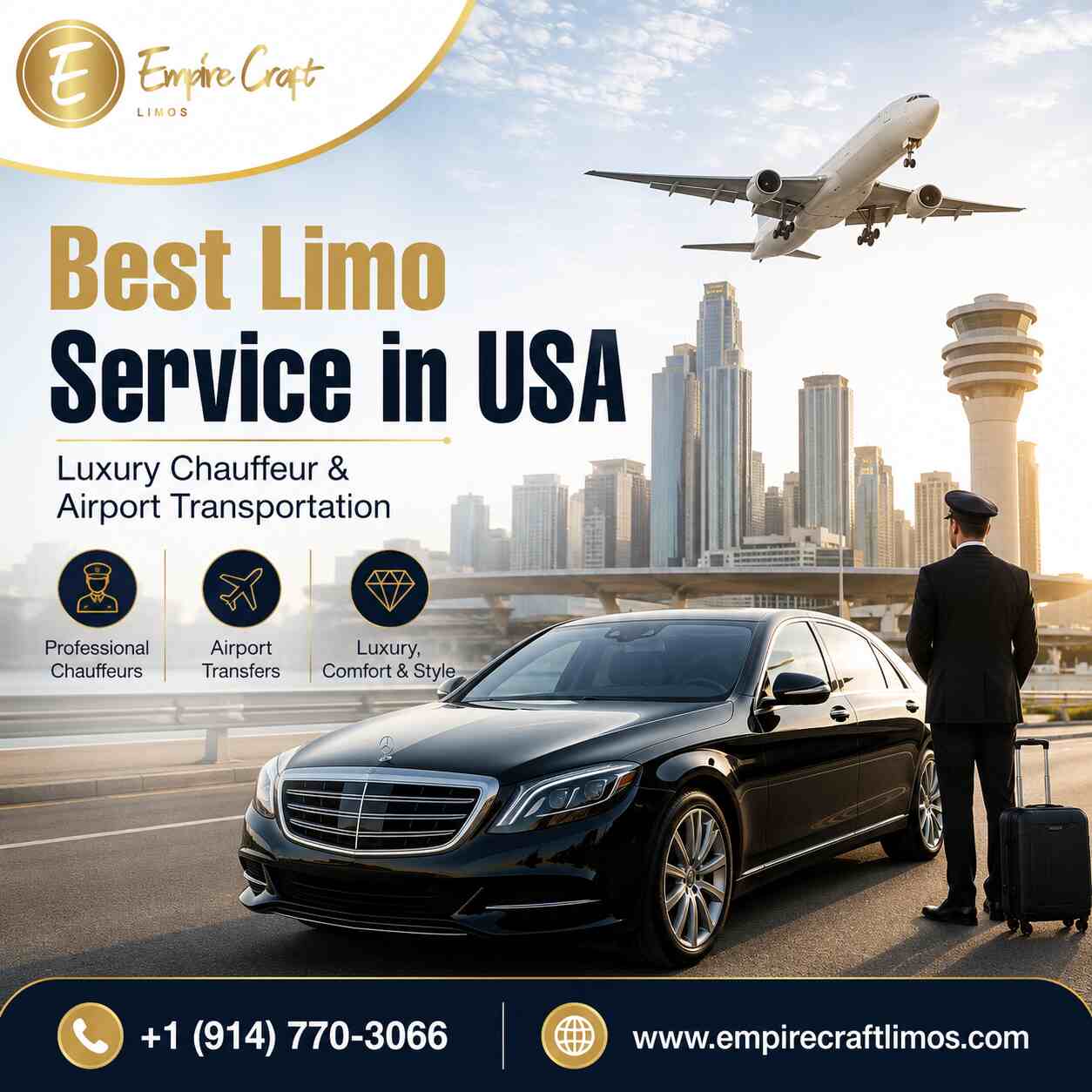 Best Limo Service in USA | Luxury Chauffeur & Airport Transportation