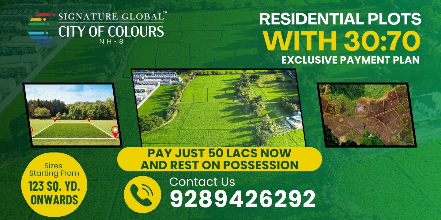  Sidhrawali Premium Residential Plots Opposite the Famous Old Rao Dhabba