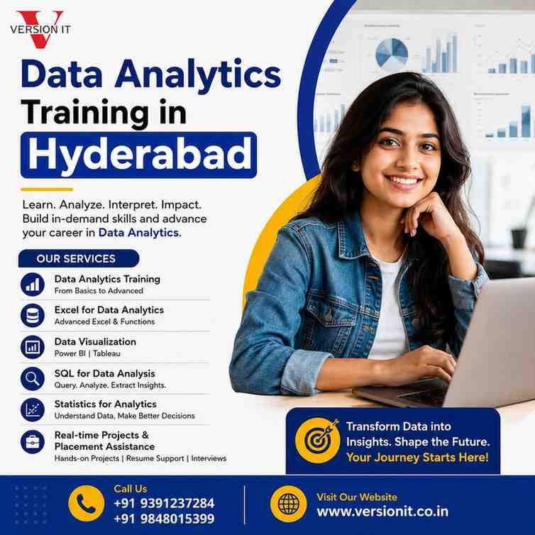  Join Data Analytics Training in Hyderabad with Real Projects