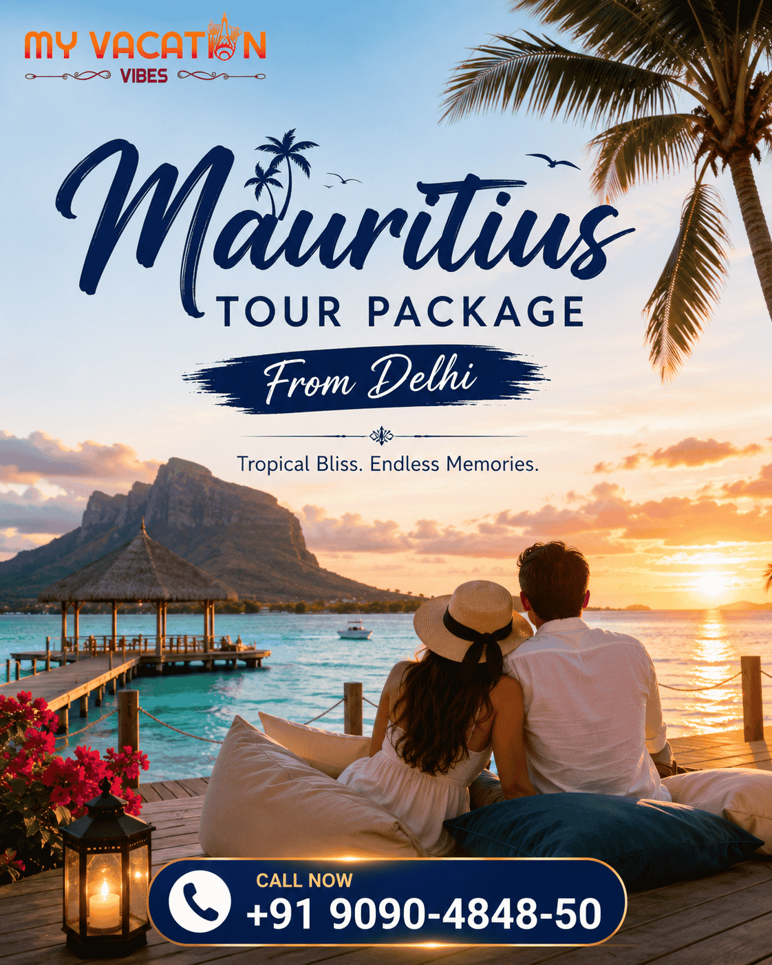  Book Your Mauritius Tour Package from Delhi Now +91 9090-4848-50