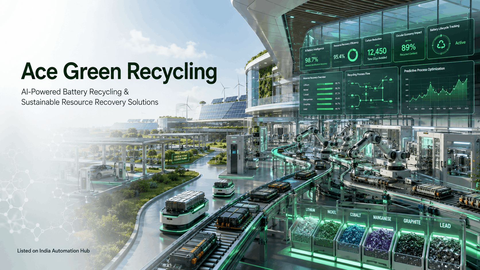  Ace Green Recycling — Sustainable Battery Recycling Technology Provider India