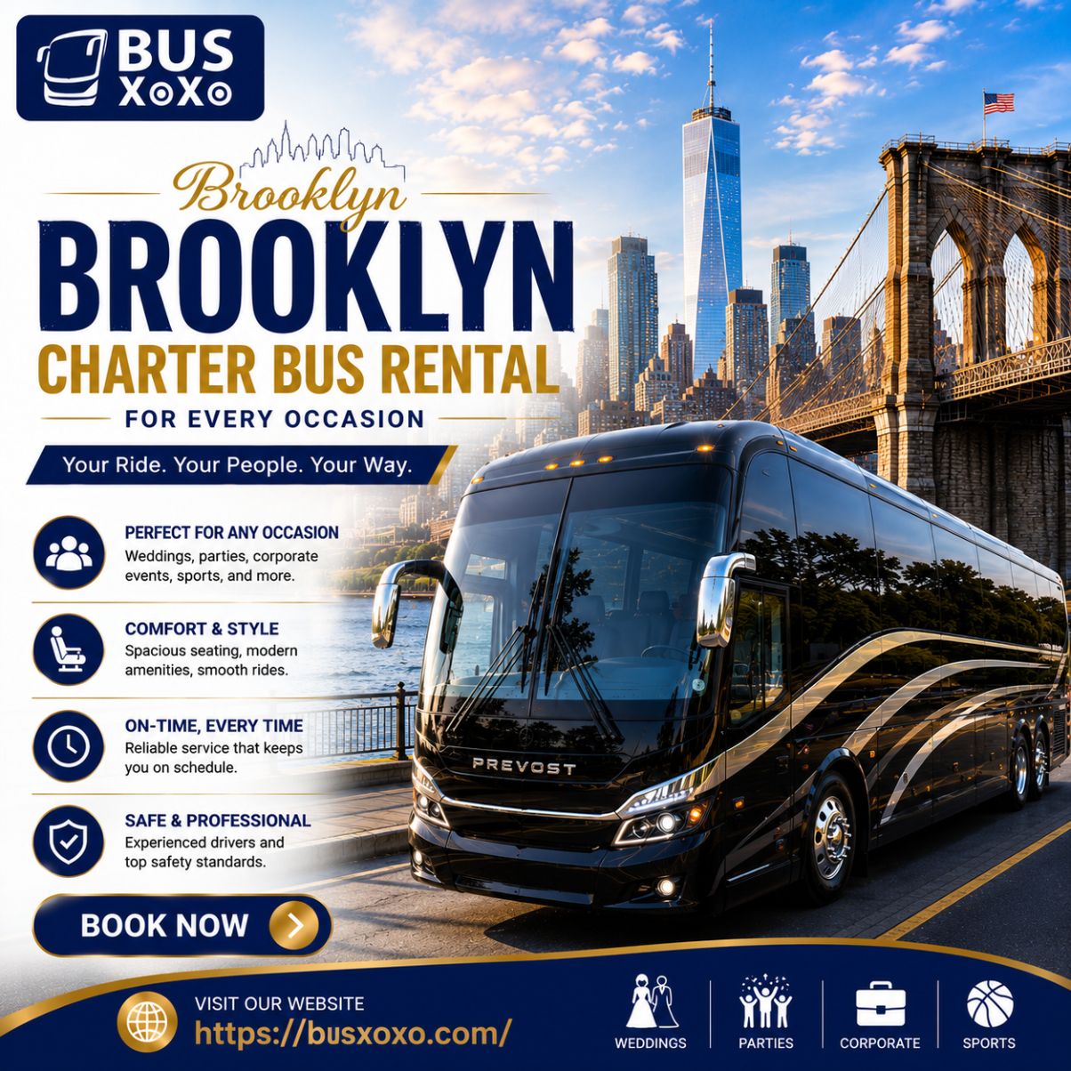  Brooklyn Charter Bus Rental for Every Occasion