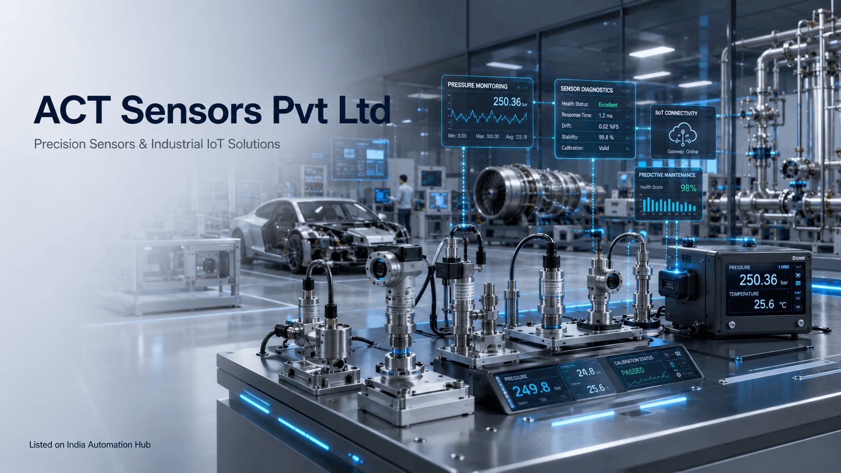  Industrial Pressure Sensors & IIoT Instrumentation | ACT Sensors Pvt Ltd