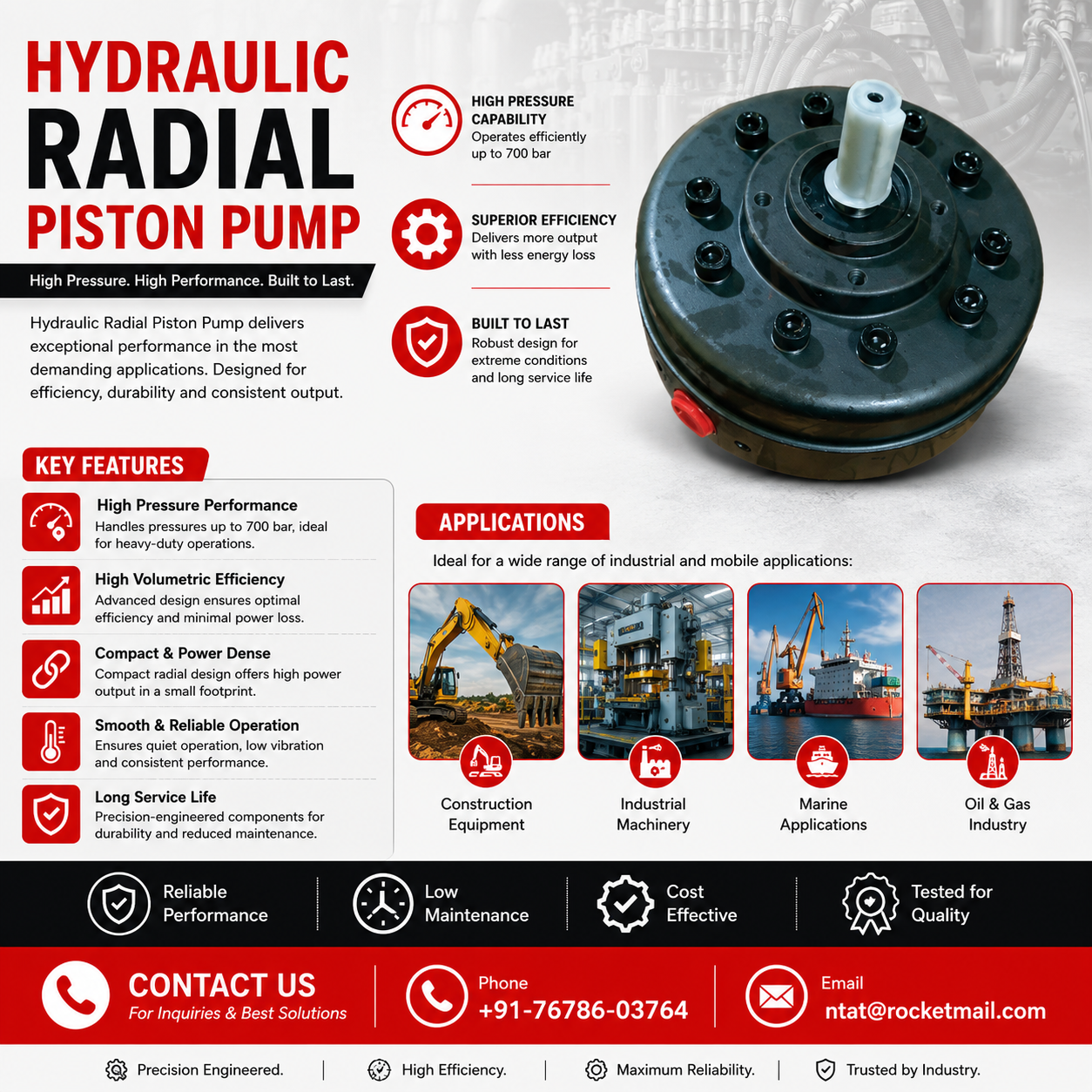  Hydraulic Radial Piston Pump Solutions