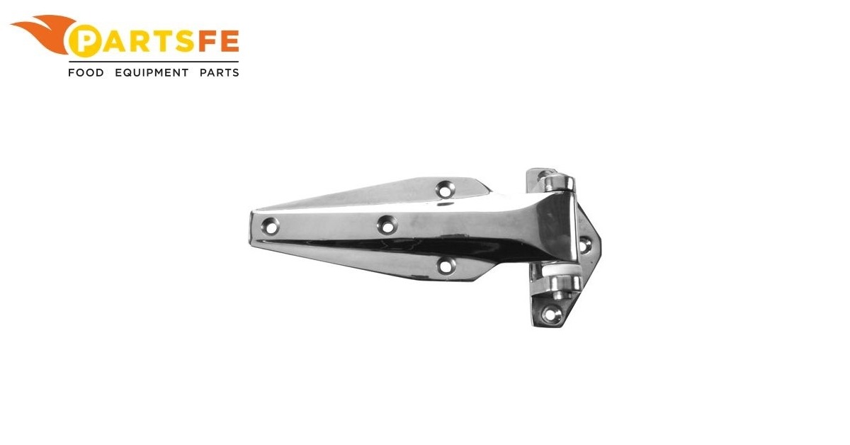  Polar Hardware 411 Hinge S/S,1-1/8"OFST,6-1/4"L