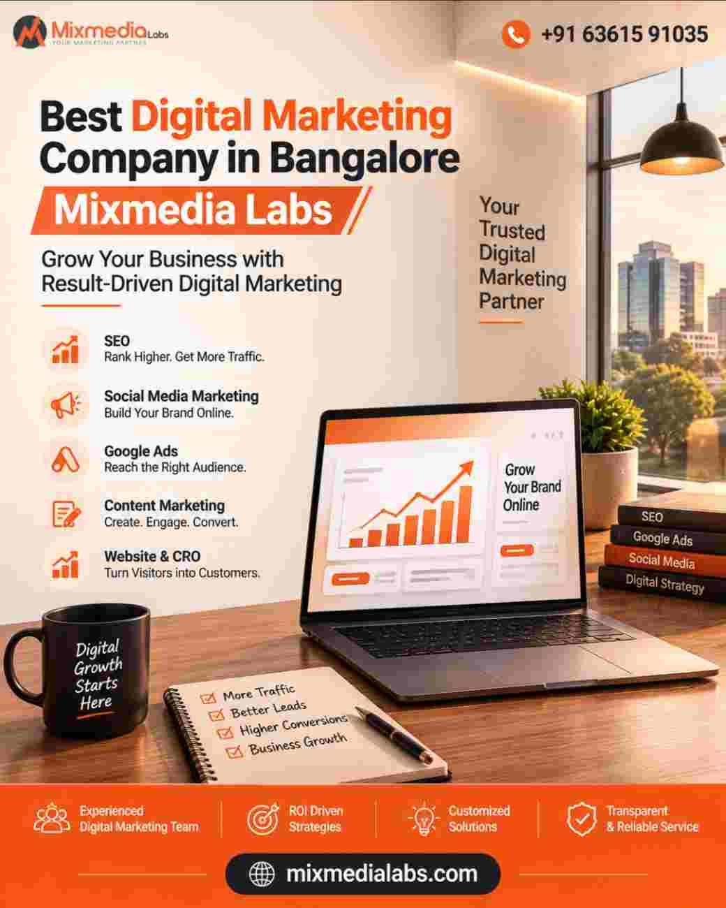  Best Digital Marketing Company in Bangalore | Mixmedia Labs