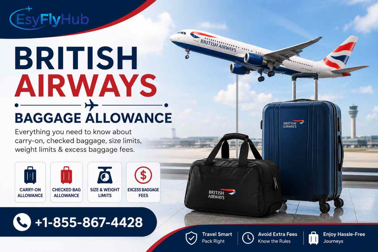  British Airways Baggage Allowance: Size, Weight & Fee Information