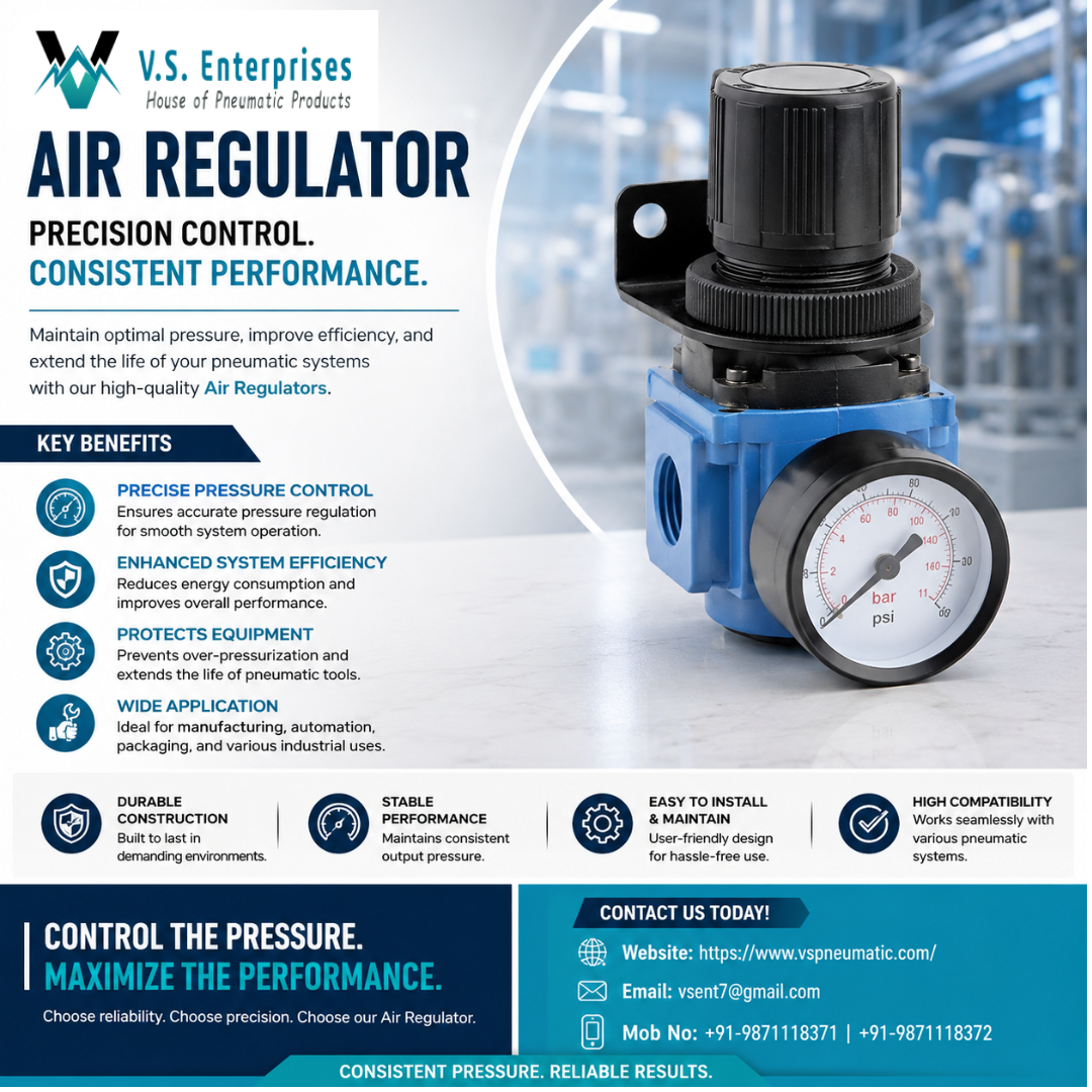  Air Regulator Manufacturers in India