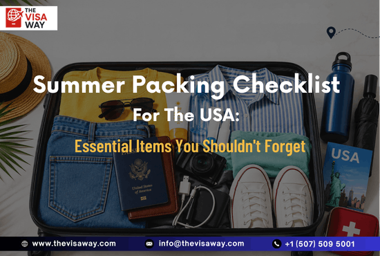  USA Summer Packing Guide – Essential Travel Items Checklist