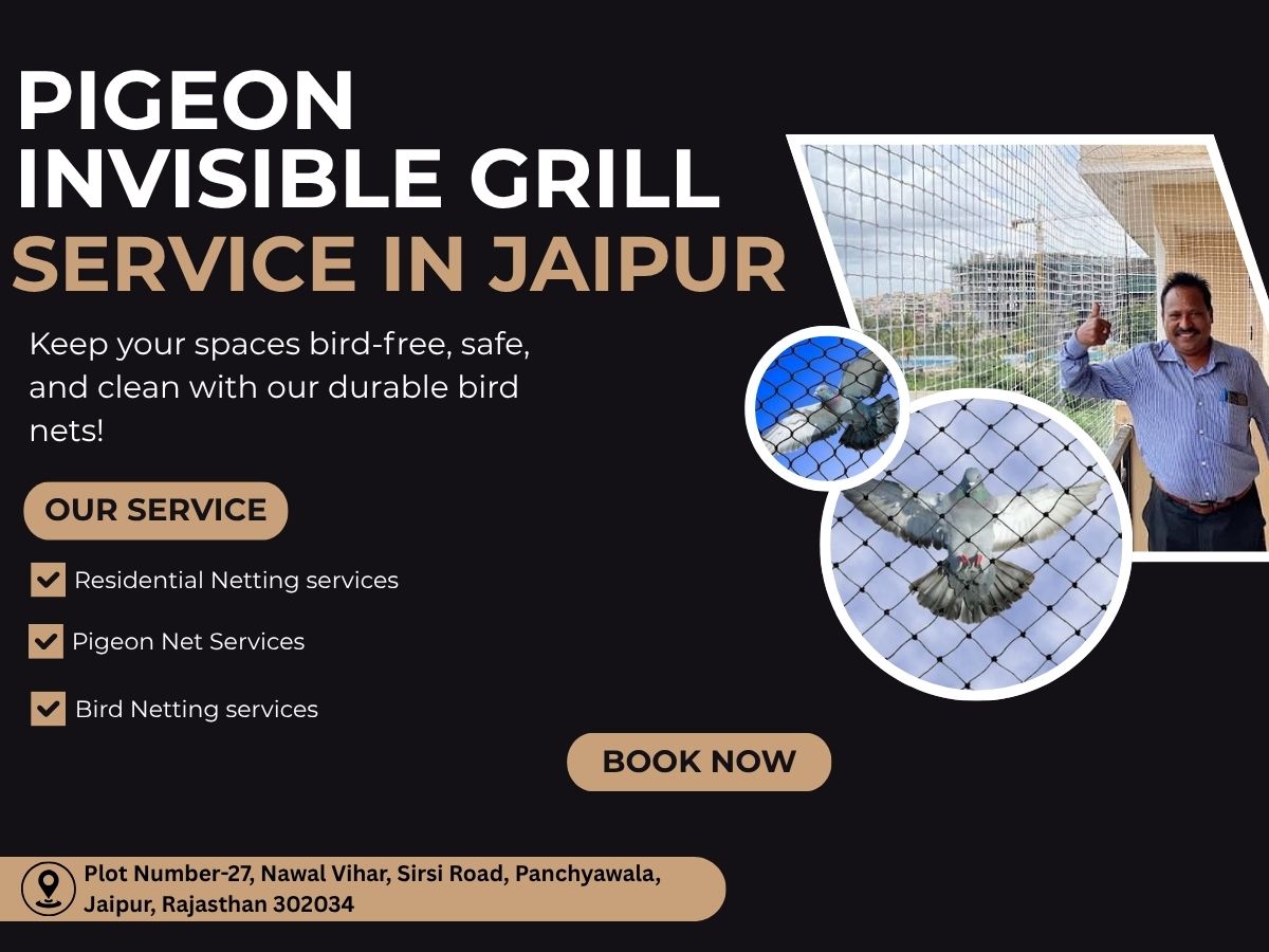  Pigeon Invisible Grill in Jaipur Edge