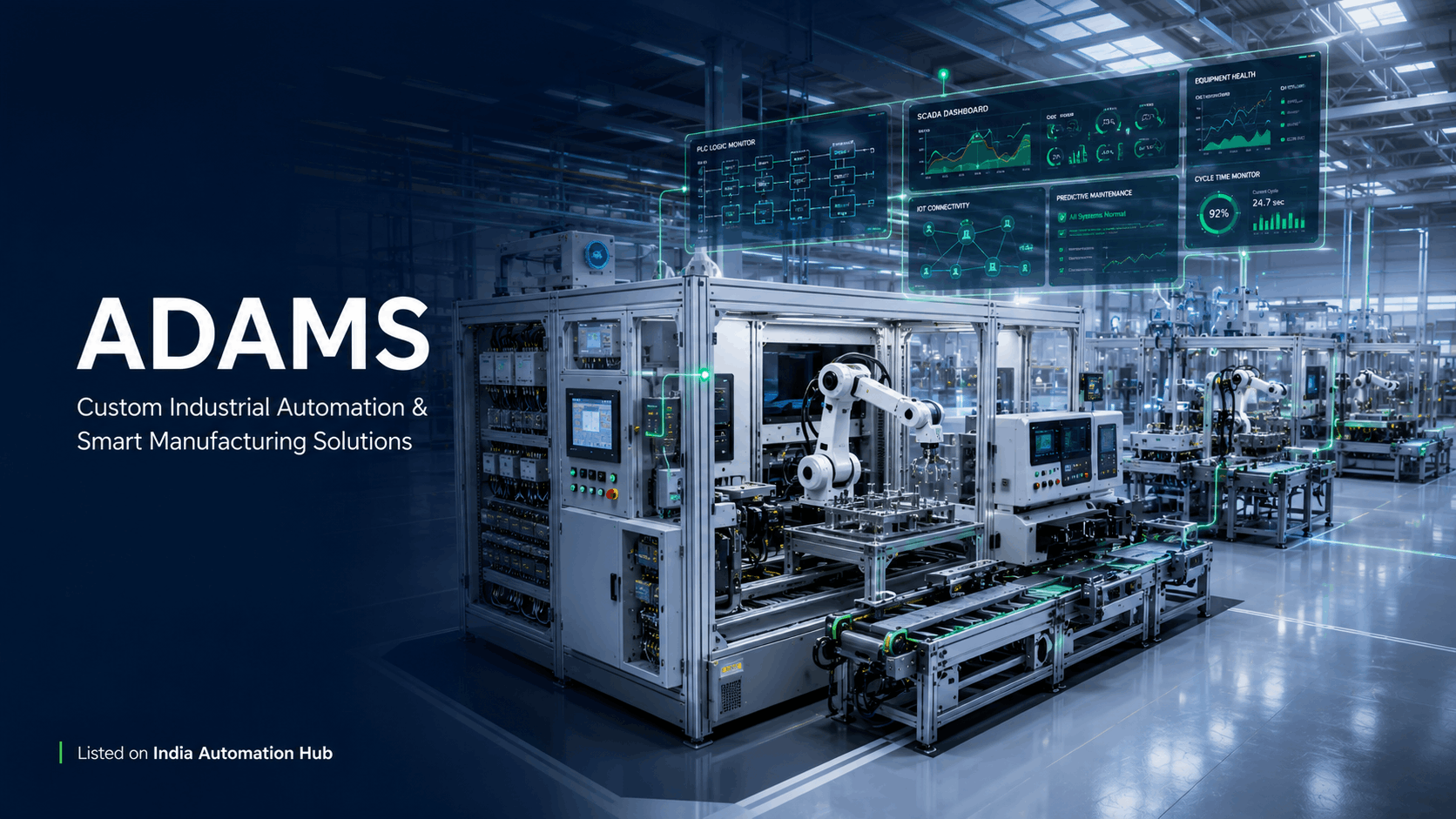  Custom Industrial Automation & PLC-Based Machines | ADAMS