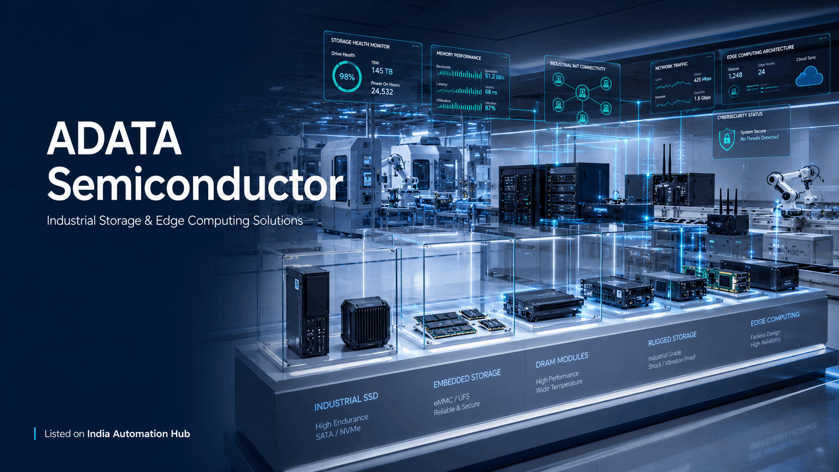  Industrial SSD & Embedded Storage Solutions | ADATA Semiconductor