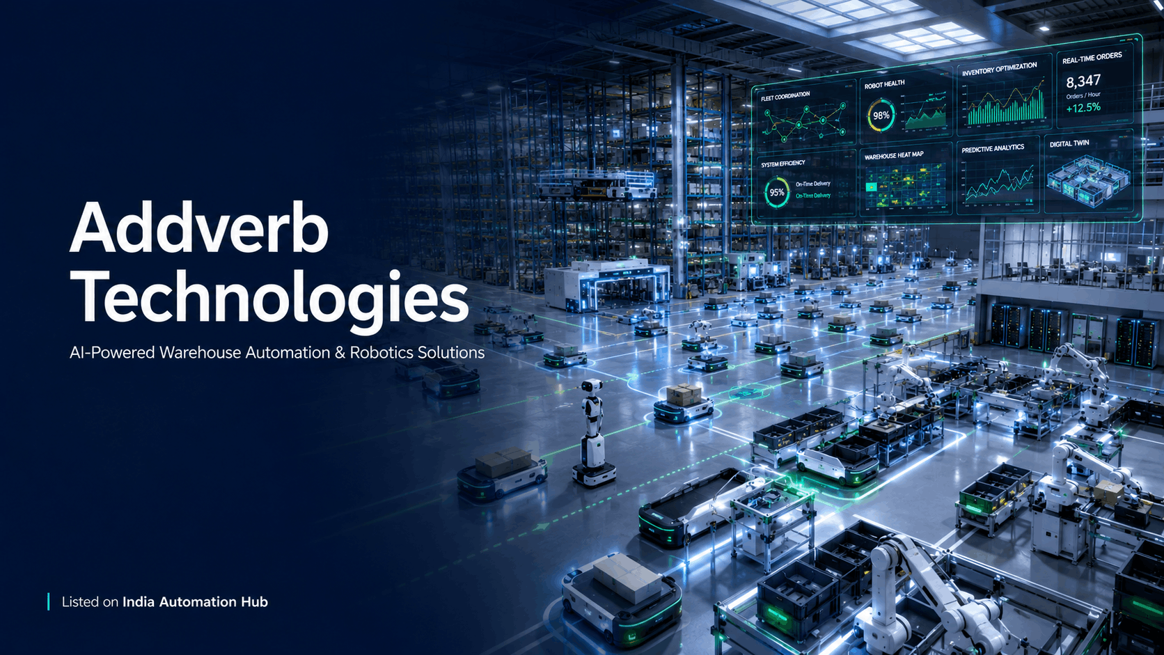  AI Warehouse Automation & Robotics Solutions | Addverb Technologies