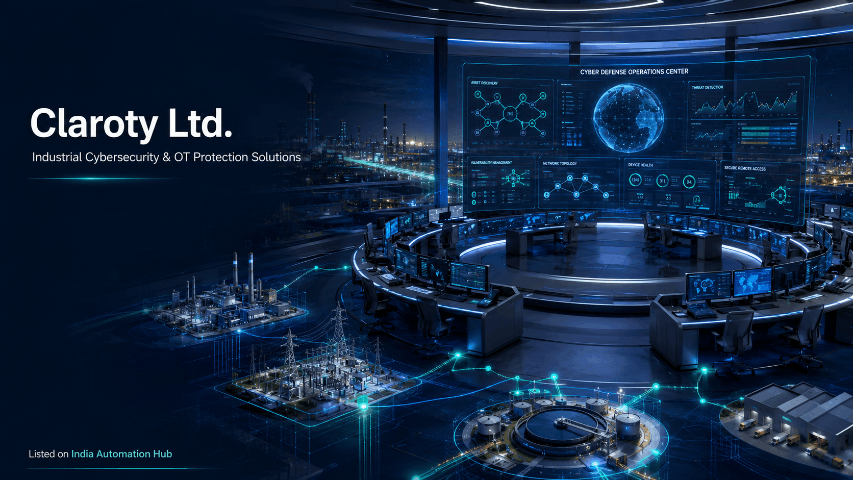  Industrial Cybersecurity & OT Security Solutions | Claroty Ltd.