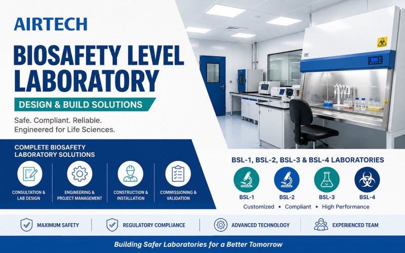  Advanced Biosafety Level Laboratory Design and Build