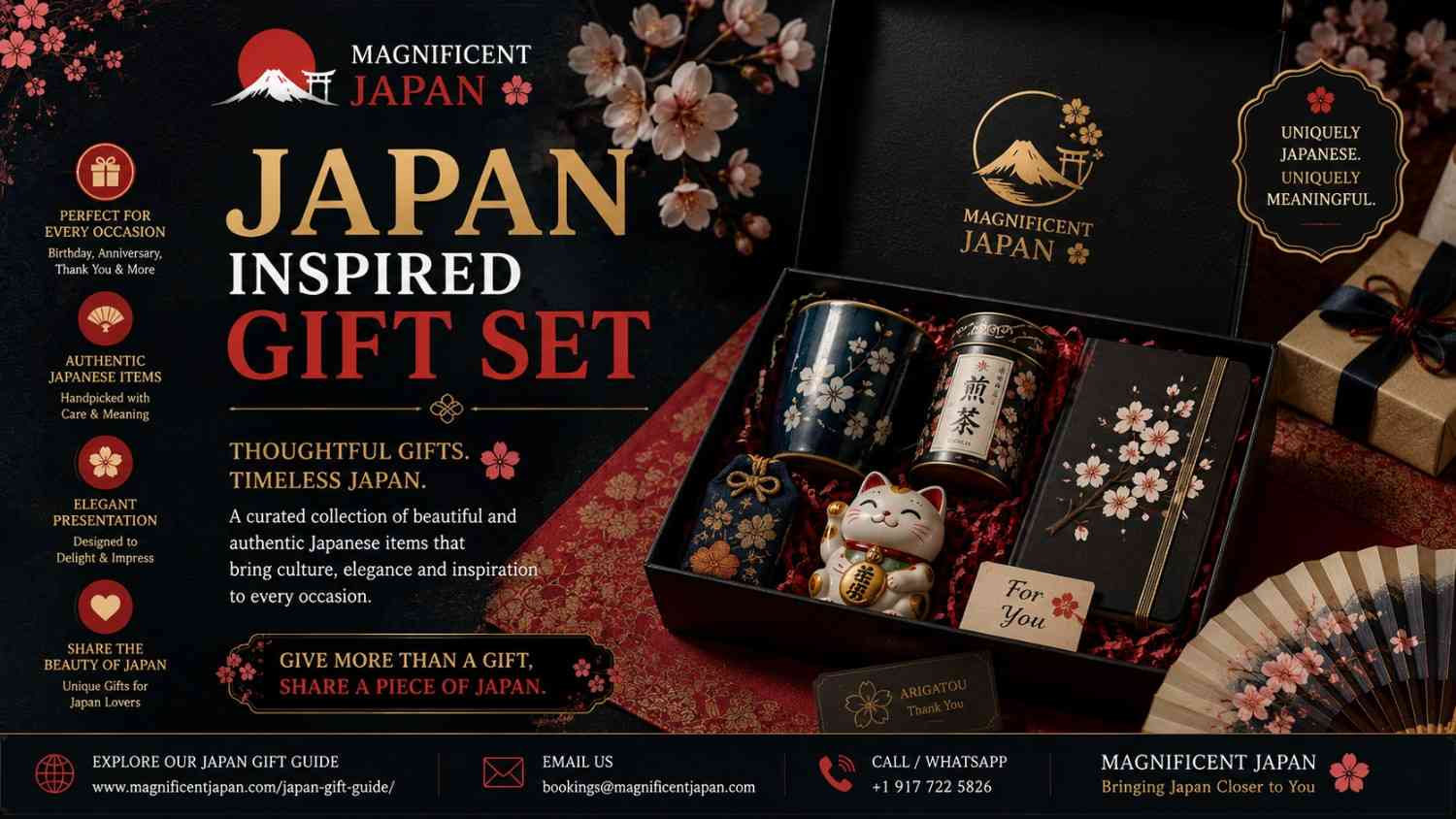  Japan inspired gift set