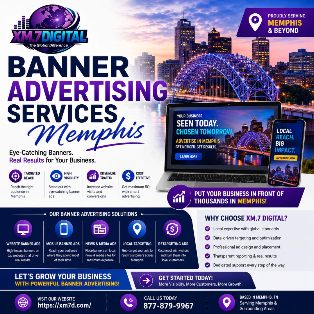  Banner Advertising Services Memphis for Better Brand Reach