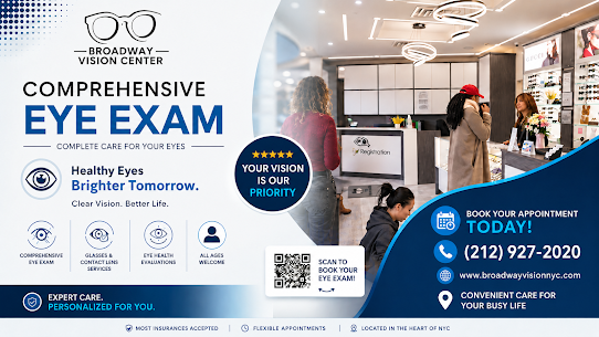  Affordable Eye Exam in Washington Heights for Clear Vision - Broadway Vision Center