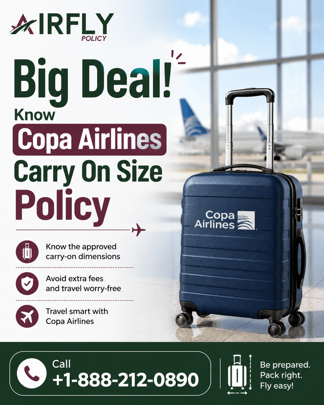  Big Deal! Know Copa Airlines Carry On Size Policy