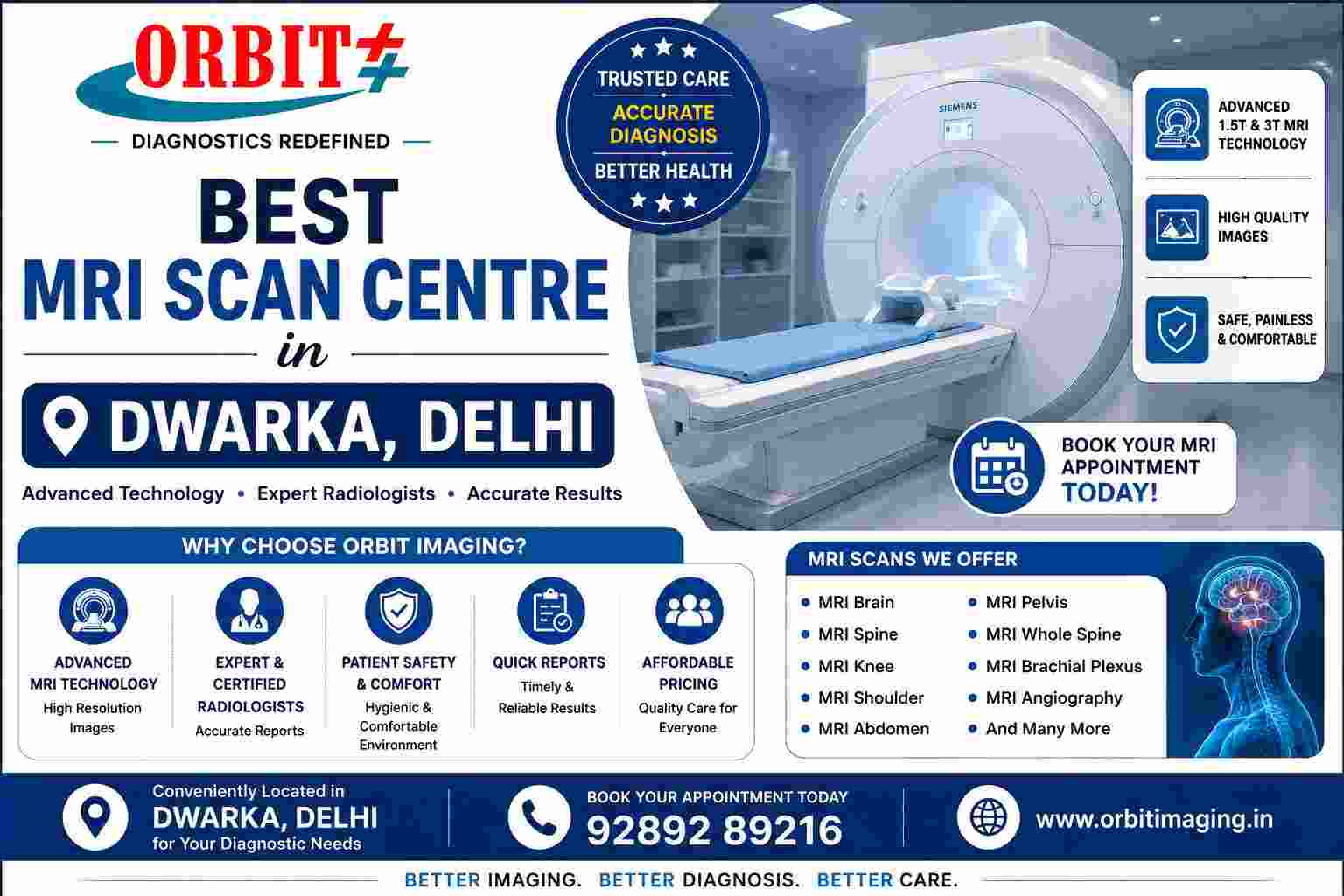  Best MRI Scan Centre in Dwarka Delhi