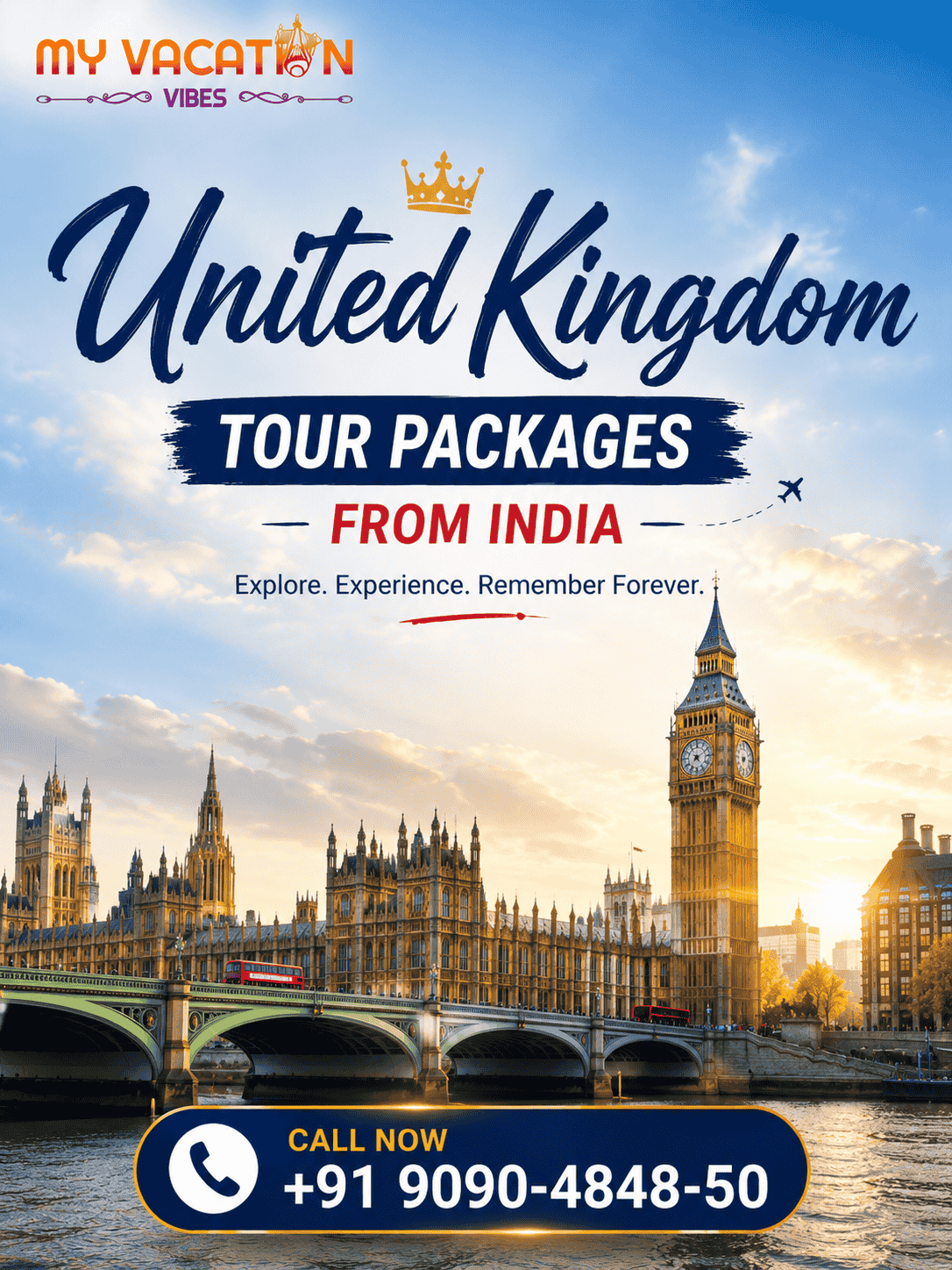  Book Your United Kingdom Tour Packages from India Now +91 9090-4848-50