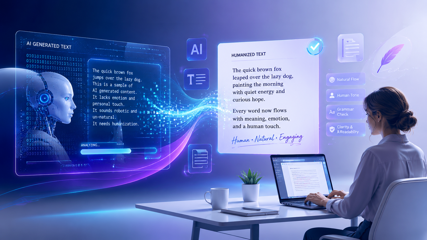  AI Humanize Text Generator: Turn Robotic Content into Natural Human Writing