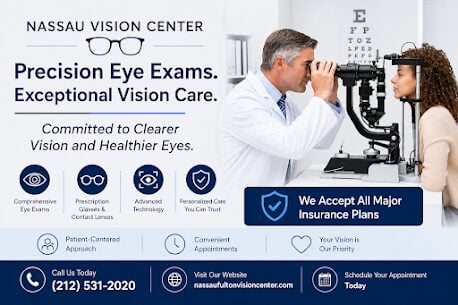  Professional Eye Exam Near Me In Financial District At Nassau Fulton Vision Center